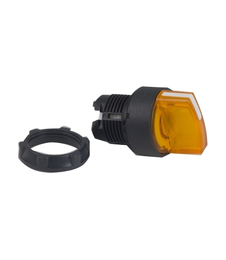 Harmony XB5 Główka przełącznika 2 pozycyjnego LED pomarańczowa plastikowa, ZB5AK1253 Schneider Electric