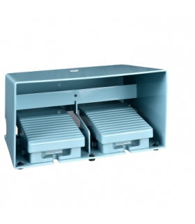 Harmony XPE Łącznik nożny podwójny z osłoną niebieski 2 NO + 3 NC metalowy, XPEM6210D Schneider Electric