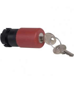 Harmony XAC Główka do przycisku wyłącznika awaryjnego Ø30 czerwona z kluczykiem, ZA2BS934 Schneider Electric