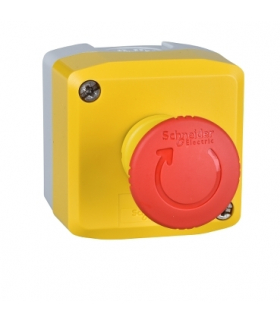 Harmony XALK Kaseta przystosowana do przycisku bezpieczeństwa, żółta, 2NC, XALK178FH7 Schneider Electric