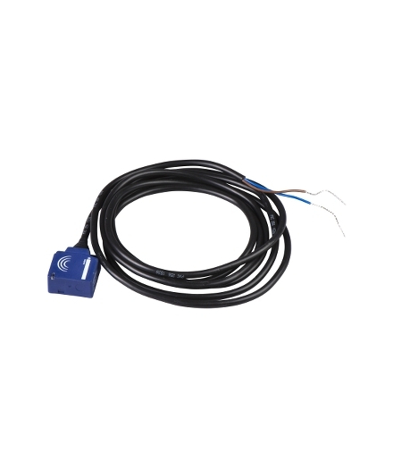 OsiSense XS Czujnik indukcyjny płaski z wyjściem PNP 1NO, 12/24V DC, kabel 2m, XS7E1A1PAL2 Schneider Electric