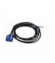 OsiSense XS Czujnik indukcyjny płaski z wyjściem PNP 1NO, 12/24V DC, kabel 2m, XS7E1A1PAL2 Schneider Electric