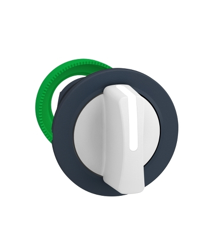 Harmony XB5 Napęd przełącznika piórkowy biały 3 pozycyjny, ZB5FD501 Schneider Electric