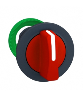 Harmony XB5 Napęd przełącznika piórkowy czerwony 3 pozycyjny, ZB5FD504 Schneider Electric