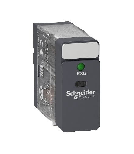 Zelio Relay Przekaźnik interfejsowy ze standardową obudową ORALED 1C/O 10A, 24V DC, RXG13BD Schneider Electric