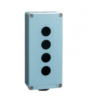 Harmony XAPS Pusta kaseta sterująca 4 otwory Ø22, 80x175mm cynkowana, XAPM3504H29 Schneider Electric