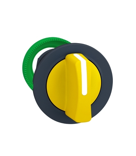 Harmony XB5 Napęd przełącznika piórkowy żółty 3 pozycyjny, ZB5FD805 Schneider Electric