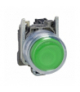 Harmony XB4 Przycisk okapturzony zielony, metalowy, XB4BP31 Schneider Electric