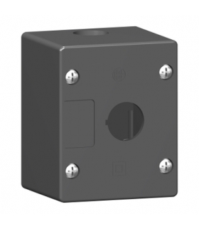 Harmony XALG Pusta kaseta sterująca 1 otwór Ø22 czarna plastikowa, XALG01 Schneider Electric