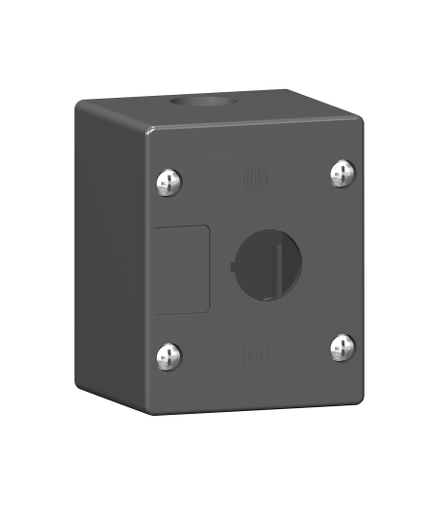 Harmony XALG Pusta kaseta sterująca 1 otwór Ø22 czarna plastikowa, XALG01 Schneider Electric