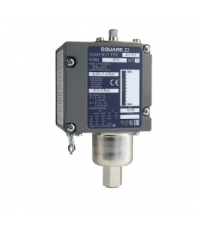 OsiSense XM Łącznik ciśnienia 1 styk C/O, zakres 0.07/7.6 bar, ACW1M129012 Schneider Electric