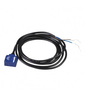 OsiSense XS Czujnik indukcyjny płaski z wyjściem NPN 1NO, 12/24V DC, kabel 2m, XS7E1A1NAL2 Schneider Electric