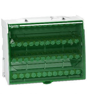 Blok rozdzielczy Acti9 LGY412548 125A 4-biegunowy 4x(1x9+7x7,5+4x6,5)mm, LGY412548 Schneider Electric