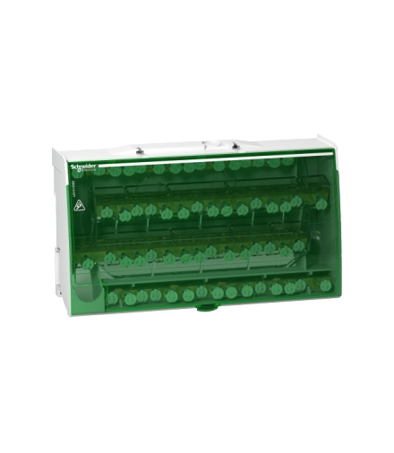 Blok rozdzielczy Acti9 śrubowy 60 otworów 1250A 4P, LGY412560 Schneider Electric