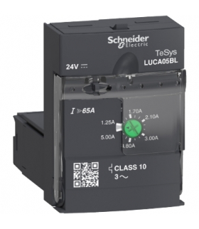 Moduł sterujący podstawowy klasa 10 1,25-5A 24VDC, LUCA05BL Schneider Electric