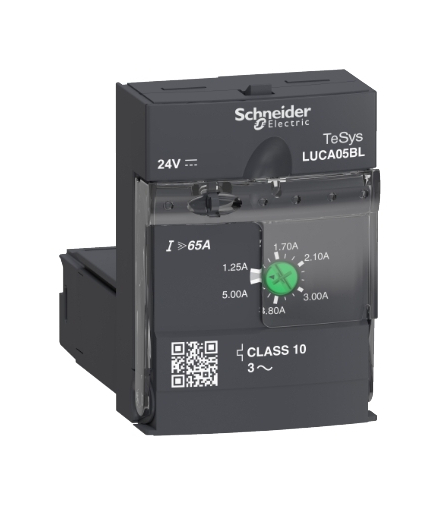 Moduł sterujący podstawowy klasa 10 1,25-5A 24VDC, LUCA05BL Schneider Electric