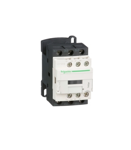 Stycznik mocy TeSys D AC3 12A 3P 1NO 1NC cewka 24VAC, LC1D12B7 Schneider Electric