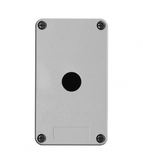 Harmony XAPS Pusta kaseta sterująca 4 otwory Ø22 szara 85x146mm plastikowa, XAPA1110 Schneider Electric