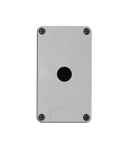 Harmony XAPS Pusta kaseta sterująca 4 otwory Ø22 szara 85x146mm plastikowa, XAPA1110 Schneider Electric