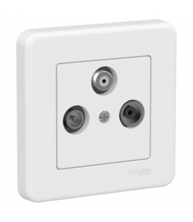 Leona Gniazdo TV-R-SAT, biały Schneider LNA3500221