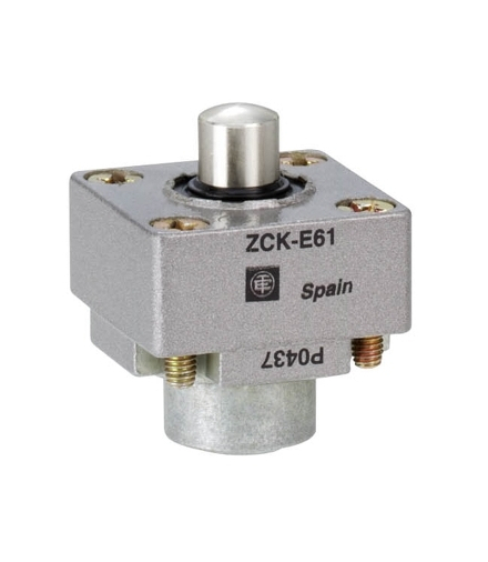 OsiSense XC Głowica łącznika krańcowego trzpień metalowy, ZCKE616 Schneider Electric