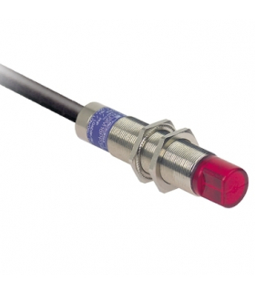 OsiSense XU Czujnik fotoelektryczny M18 1NO, 24…240V AC/DC, kabel 2m, XU8M18MA230W Schneider Electric
