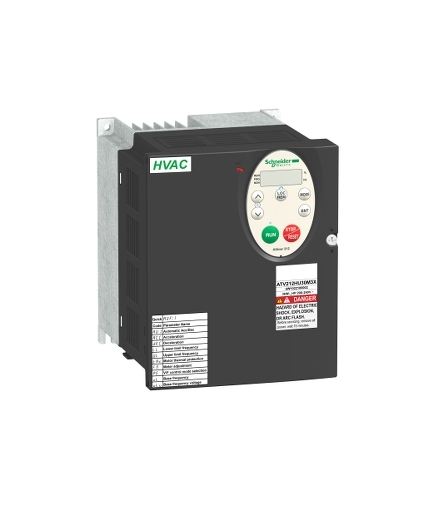 Przemiennik częstotliwości ATV212 3 fazowe 200/240VAC 50/60Hz 4kW 17.5A IP21, ATV212HU40M3X Schneider Electric