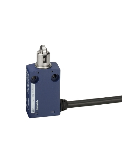 OsiSense XC Łącznik krańcowy z rolką stalową, 1NC+1NO, kabel 1m, XCMN2103L1 Schneider Electric