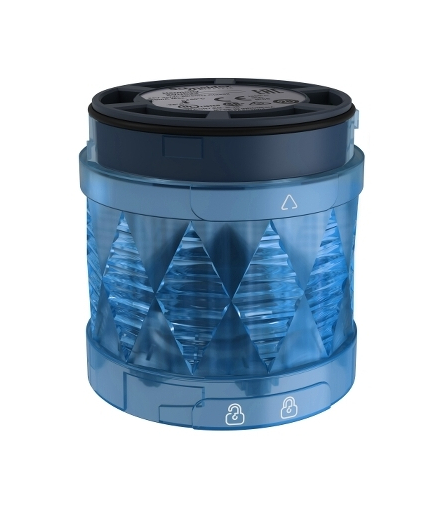 Harmony XVU Moduł światła pulsującego niebieski Ø 60 mm 24 V AC/DC, XVUC46 Schneider Electric