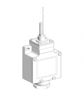 OsiSense XC Łącznik krańcowy, XCKL "koci wąs" 1NC+1NO działanie migowe 1/2NPT, XCKL106H7 Schneider Electric