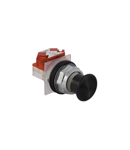 Harmony 9001K Przycisk grzybkowy, Ø35, czerwony, 2 pozycyjny, metalowy, z blokiem styków, 1NO + 1NC, 9001KR24BH13 Schneider Elec