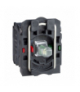 Harmony XB5 Korpus przycisku zielony LED 230/240V, ZB5AW0M35 Schneider Electric