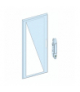 Rozdzielnice Prisma, drzwi przezroczyste do obudowy stojącej 30 modułowej, 08233 Schneider Electric