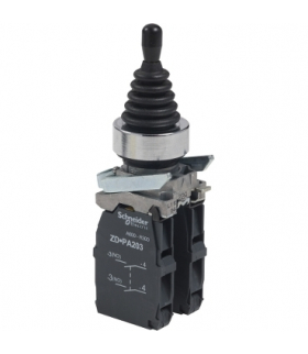 Harmony XB4 Manipulator drążkowy, Drążek 50 mm, Metal, XD4PA1656241 Schneider Electric