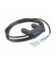 OsiSense XU Czujnik fotoelektryczny widełki optyczne z wyjściem NPN 1NO, 24V DC kabel 2m, XUVJ0312 Schneider Electric