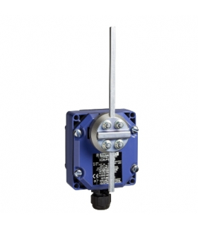 OsiSense ATEX D Łącznik krańcowy XCRB, dźwignia z rolką, 2x(1 NC + 1 NO), XCRB151EX Schneider Electric