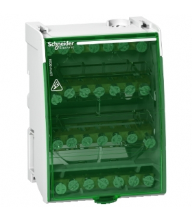 Blok rozdzielczy Acti9 śrubowy 28 otworów 100A 4P, LGY410028 Schneider Electric