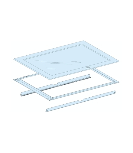 Rozdzielnice Prisma, drzwi przezroczyste 33 moduły IP55 850mm, 08340 Schneider Electric