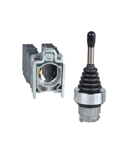 Harmony XB4 Manipulator czterokierunkowy, Stabilny, 1 NO, Metalowy, XD4PA14 Schneider Electric