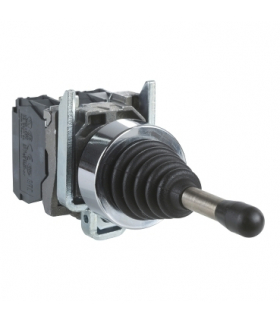 Harmony XB4 Manipulator dwukierunkowy, Z samoczynnym powrotem, 1 NO, XD4PA22 Schneider Electric