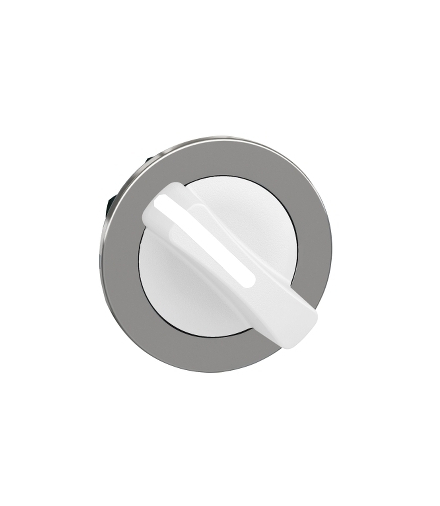 Płaski Biały Przełącz.Piór. Głow. 2 Poz, ZB4FD201 Schneider Electric