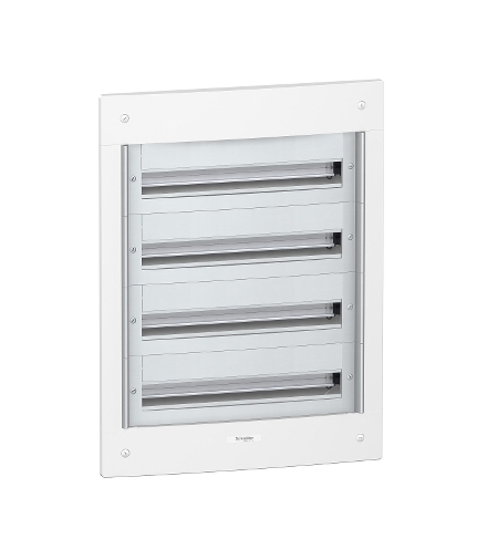 Obudowa podtynkowa Pragma IP40/IP30 PRA-4-24-PT-B bez drzwi 4 rzędy 24 moduły/rząd, PRA25424 Schneider Electric
