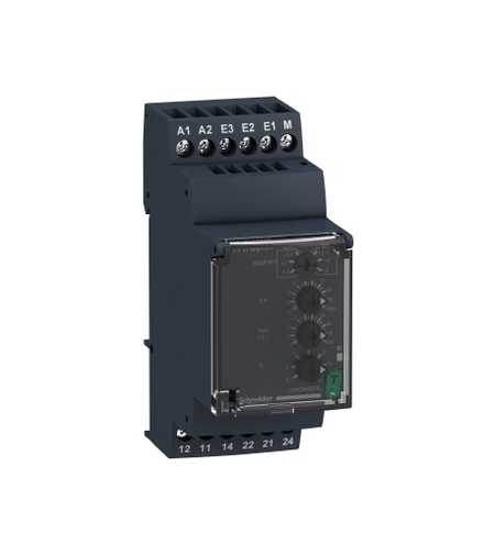 Zelio Control Przekaźnik kontroli prądu,0.15A…15A, 24…240V AC/DC, 2C/O 5A, RM35JA32MR Schneider Electric