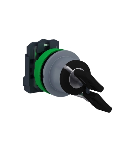 Płaski Ssw Klucz 455 2 Poz Klucz 1No, XB5FGCUST01 Schneider Electric