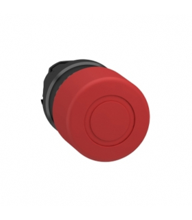 Harmony XB4 Napęd przycisku grzybkowego Ø40 czerwony push pull okrągły metalowy, ZB4BT847 Schneider Electric