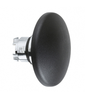 Harmony XB4 Główka przycisku grzybkowego z samczynnym powrotem Ø60 czarna metalowa, ZB4BR216 Schneider Electric