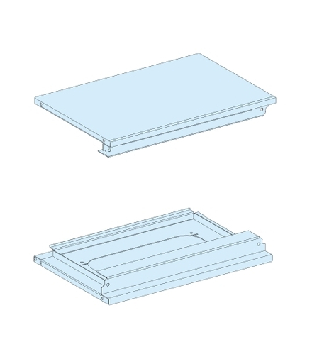 Rozdzielnice Prisma, komplet osłon górna oraz dolna IP55 300mm, 08372 Schneider Electric