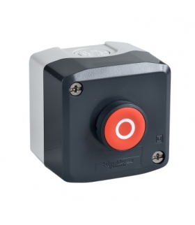 Harmony XALD Stacja sterująca ciemnoszara z przyciskiem Ø22, XALD112 Schneider Electric