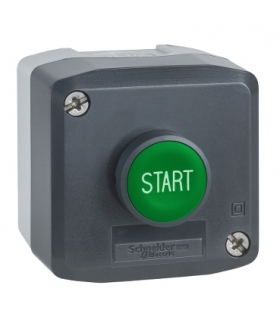 Harmony XALD Stacja sterująca ciemnoszara z przyciskiem Ø22, XALD103 Schneider Electric