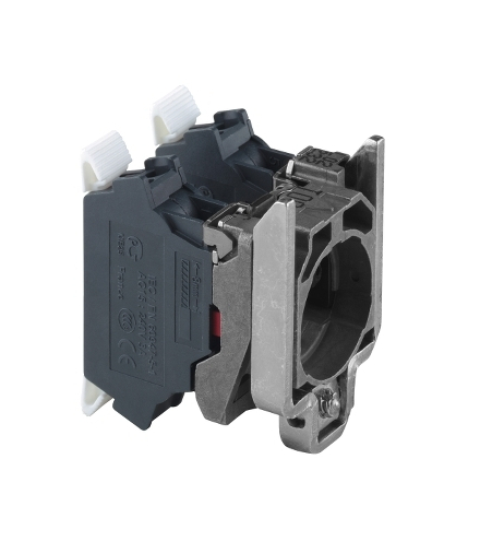 Harmony XB4 Zestaw korpus oraz styki, 2 NC, Metalowy, Zaciski śrubowe, ZB4BZ1045 Schneider Electric